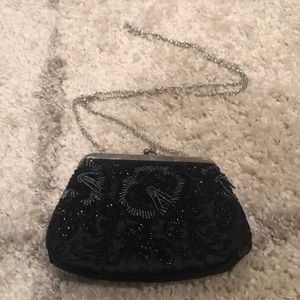 Lane Bryant black clutch